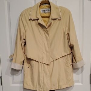 Bernardo Women's Yellow Trench Coat